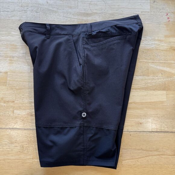 The North Face Women's Shorts Wandur Hike Shorts 9” Outdoors Black Size 12 EUC - Picture 4 of 14